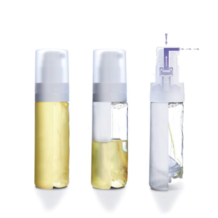 Den unikke doseringsflaske